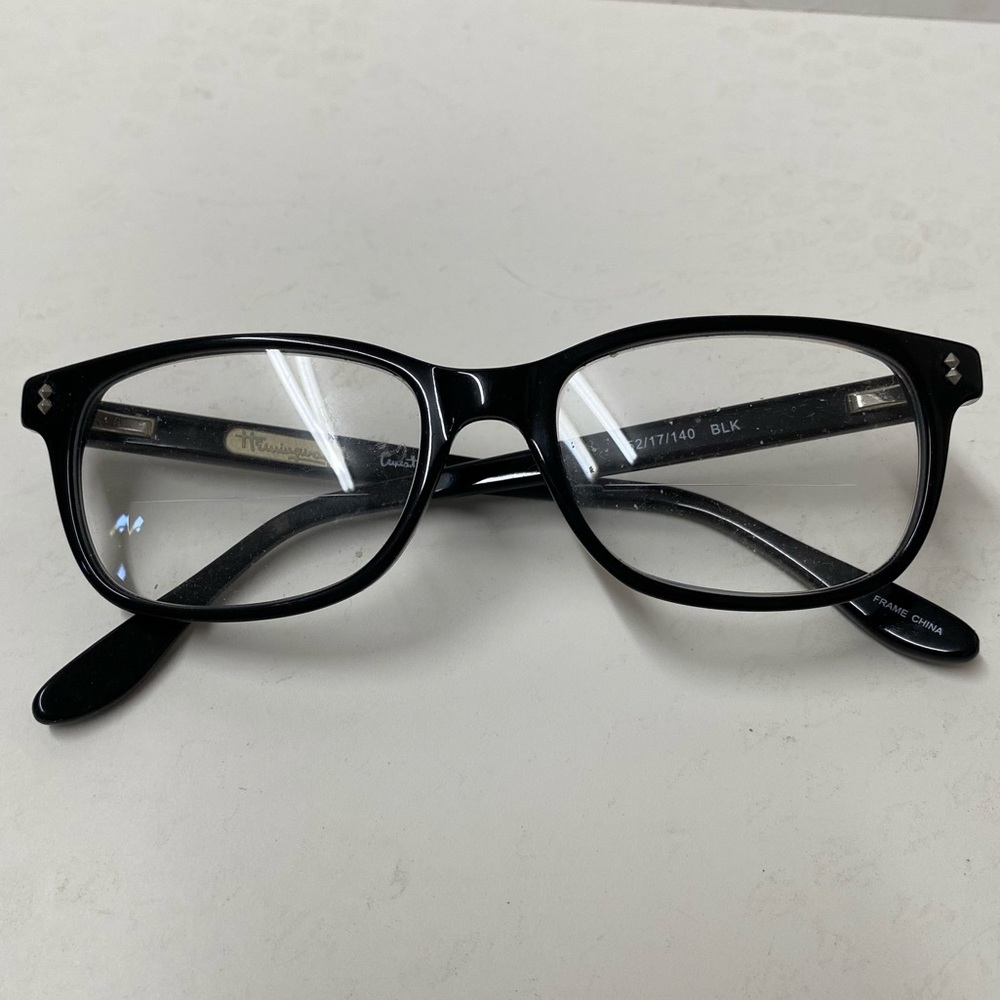 Ernest Hemingway Black Plastic Eyeglass Frames